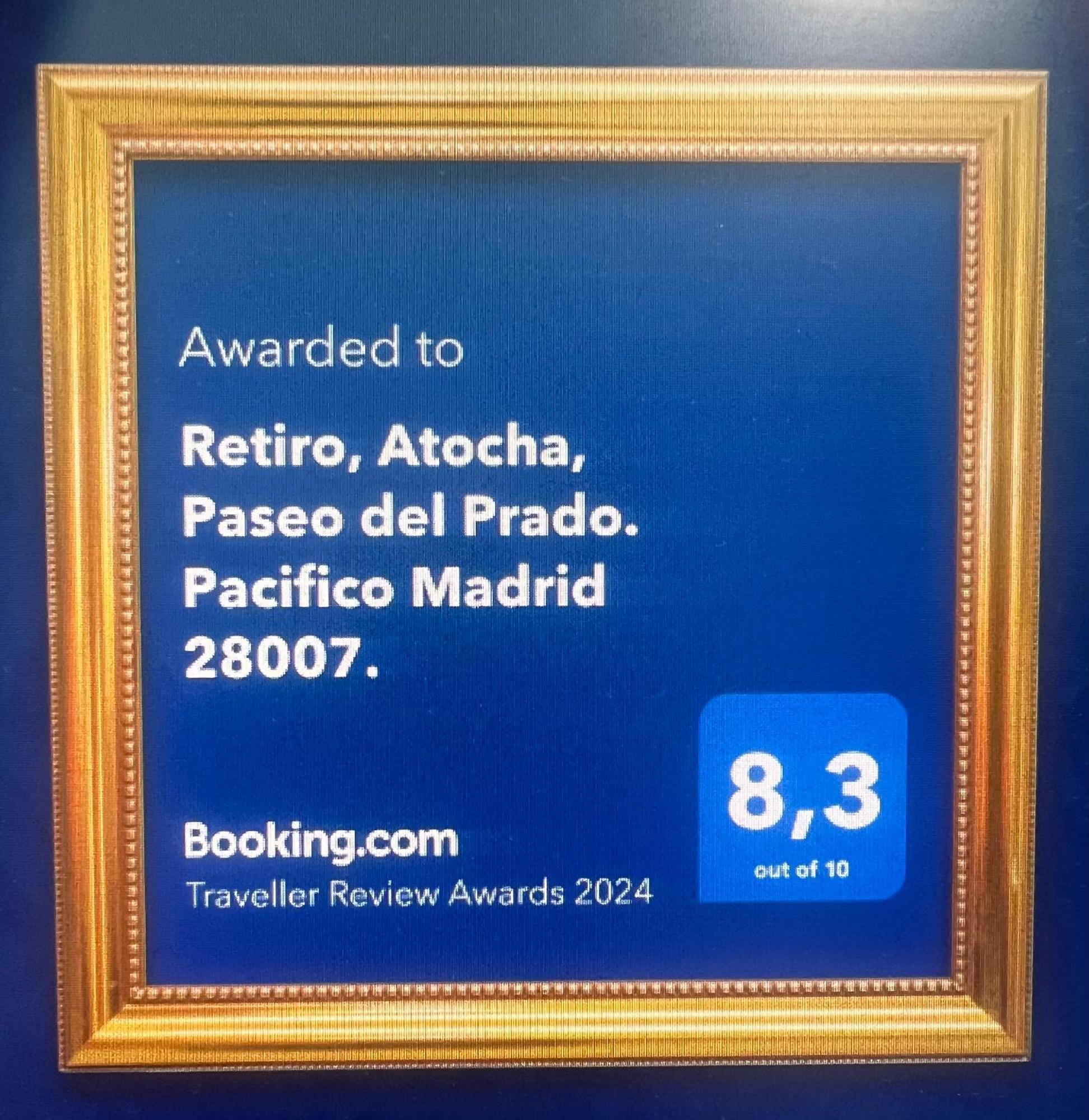 Ferienwohnung Retiro, Atocha, Paseo Del Prado. Pacifico Madrid 28007. Exterior foto